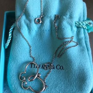Tiffany and Co butterfly necklace
